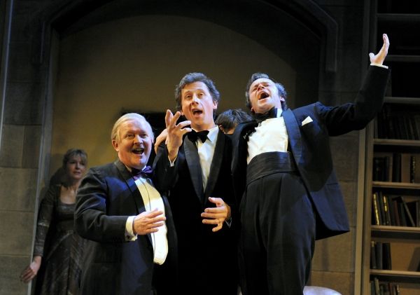 Jemma Redgrave (Lady Driver), Simon Coates (Tate), Nicholas Rowe (Buckle), and Jamie  Photo